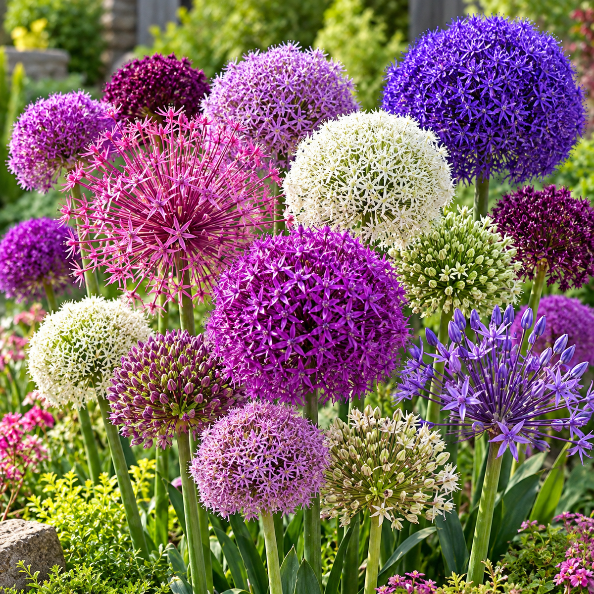 Pack allium en mélange