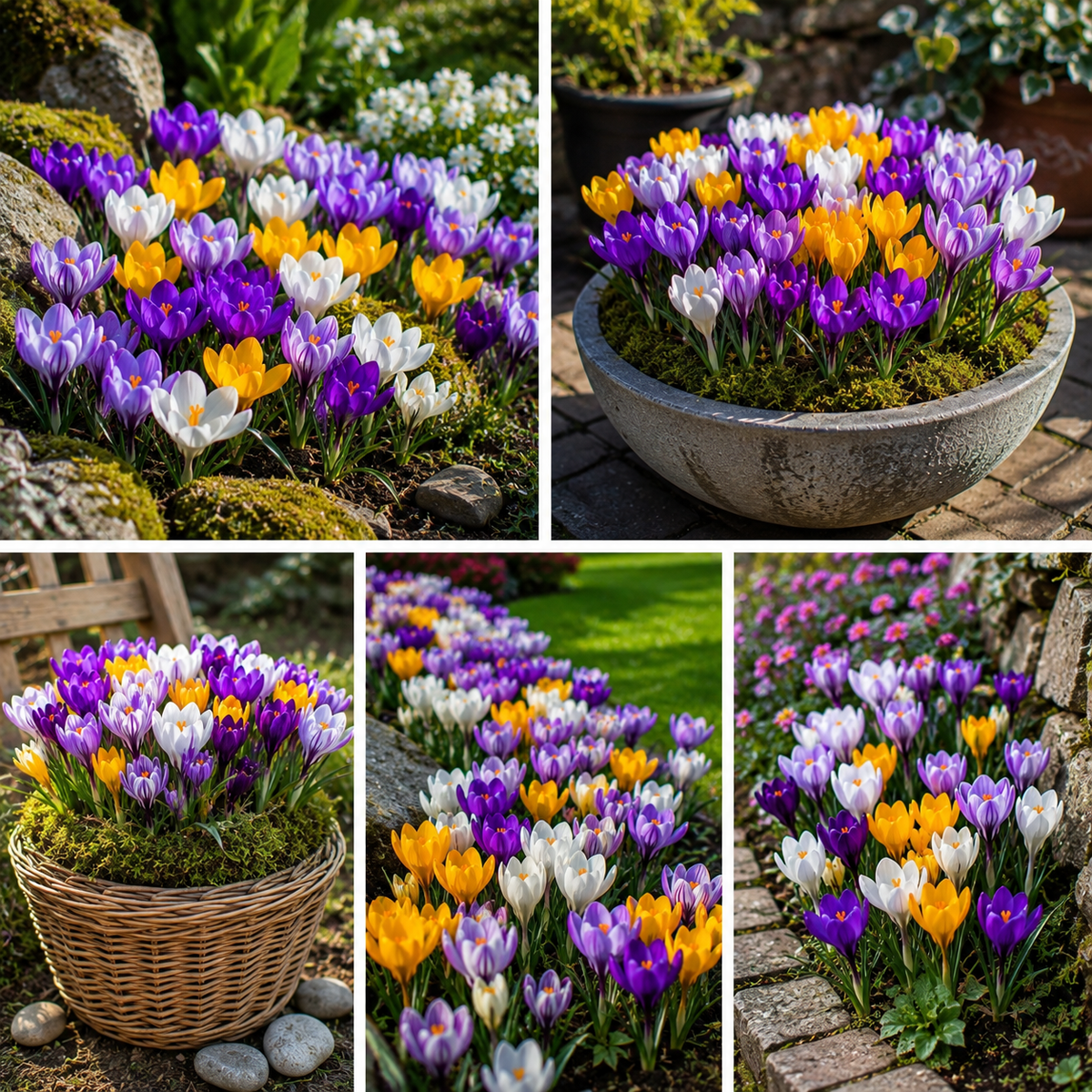 Pack Crocus en mélange