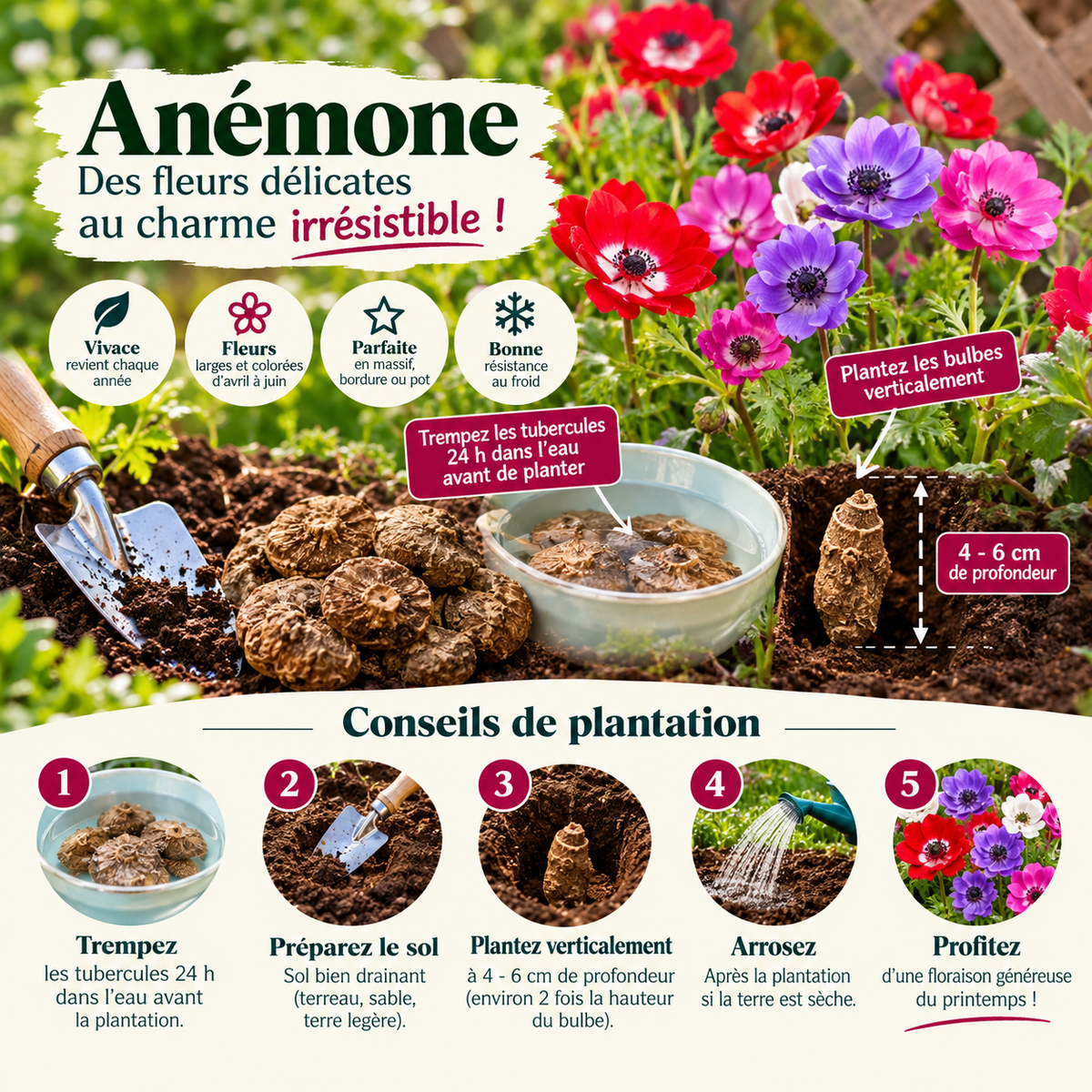 Guidedeplantationdesanemones